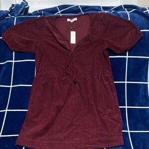 Loft Burgundy dress